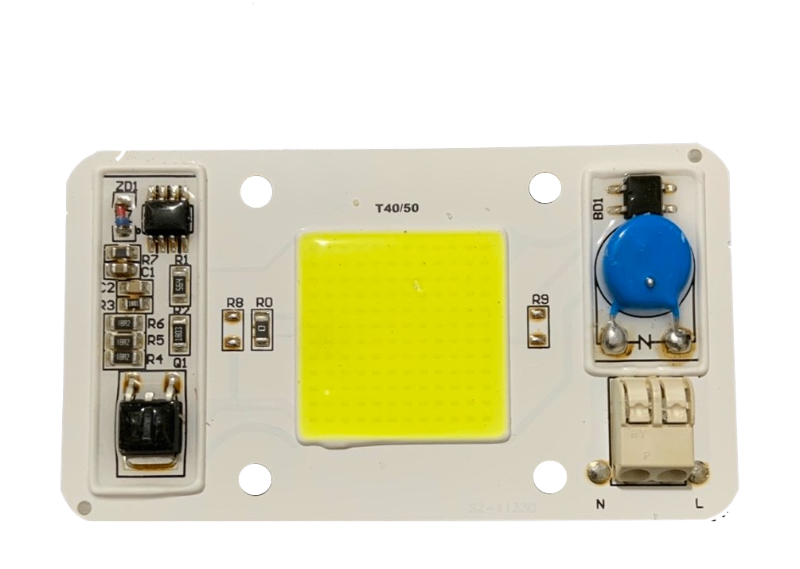 Chip Led Cob 50w 110v 3era Generacion Tercera
